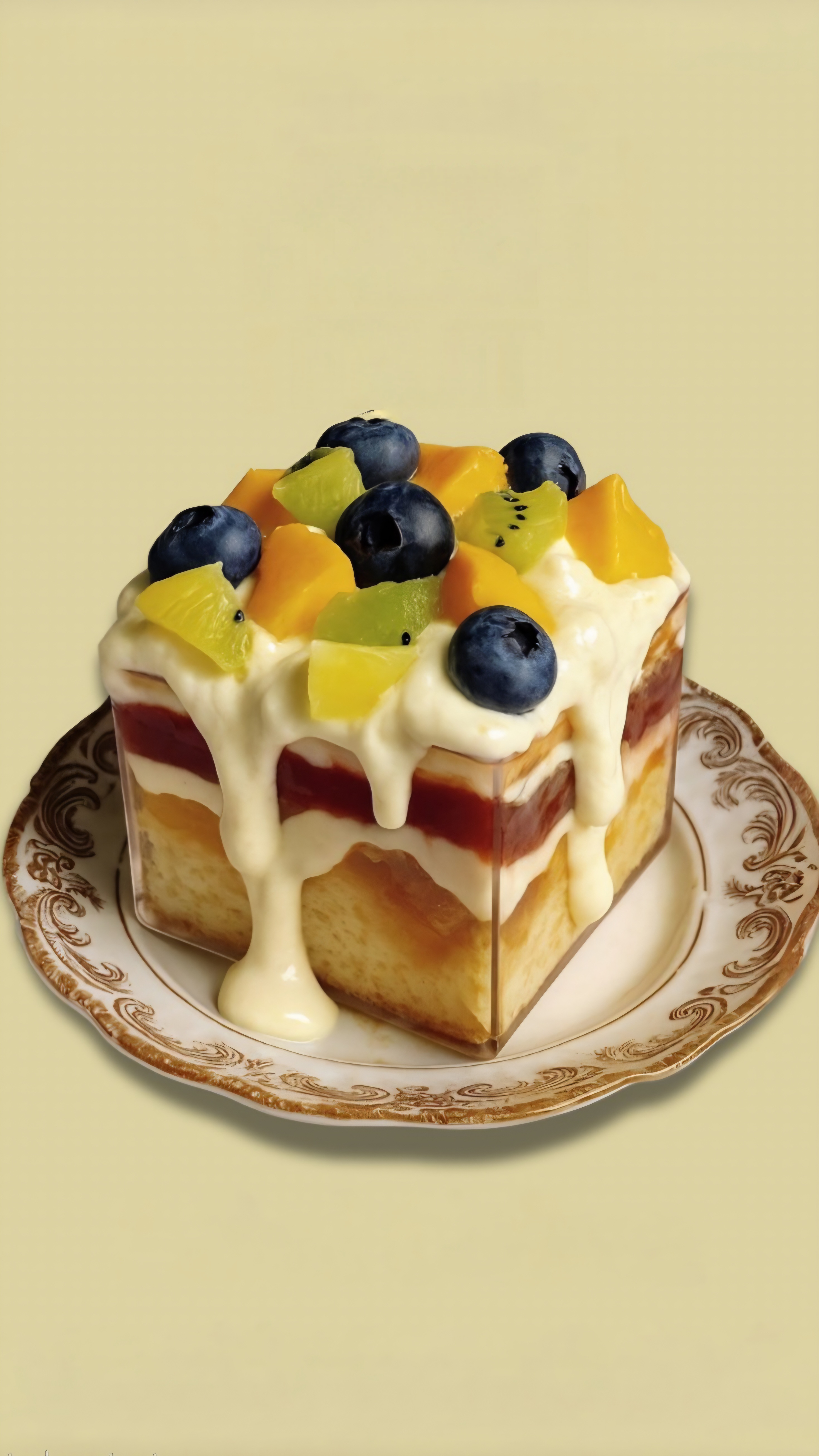Fresh Fruit & Cream