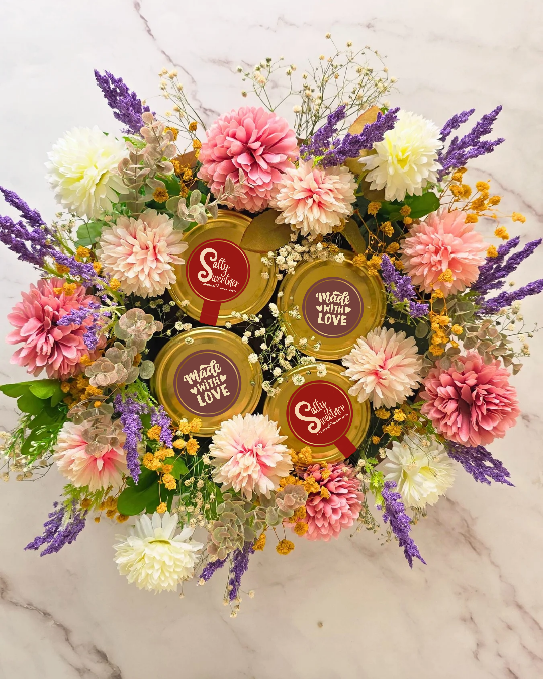 Floral Gourmet Cookie Box