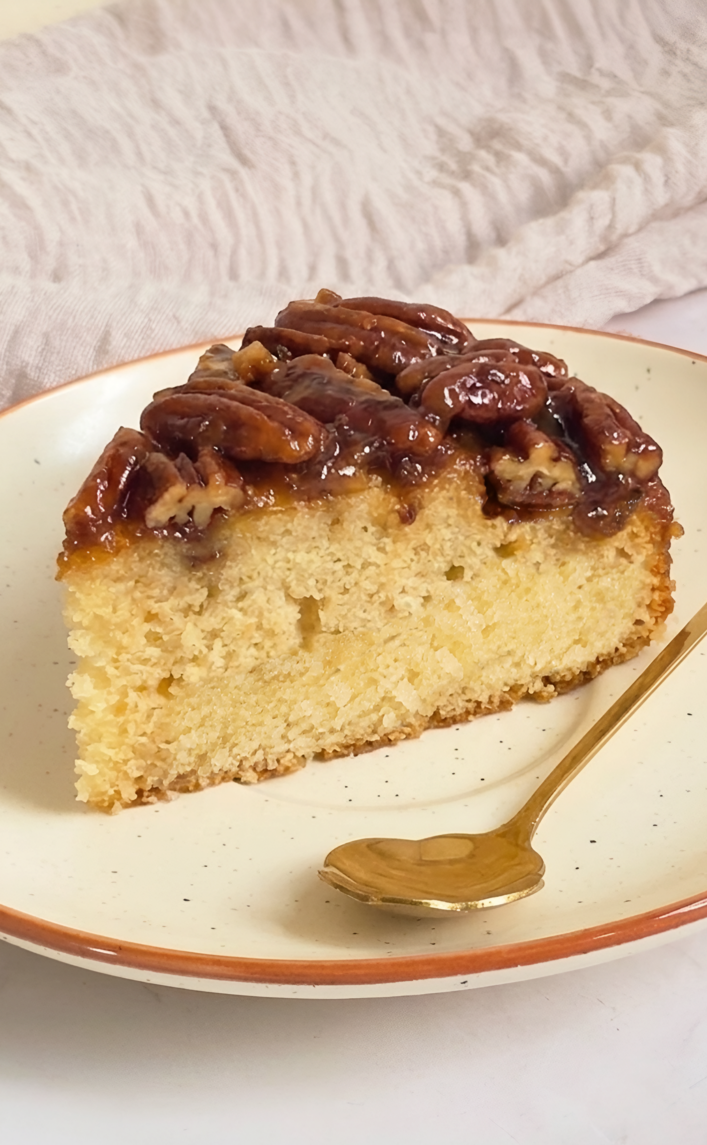 Brown Butter Toffee Pecan Upside Down Cake view 2
