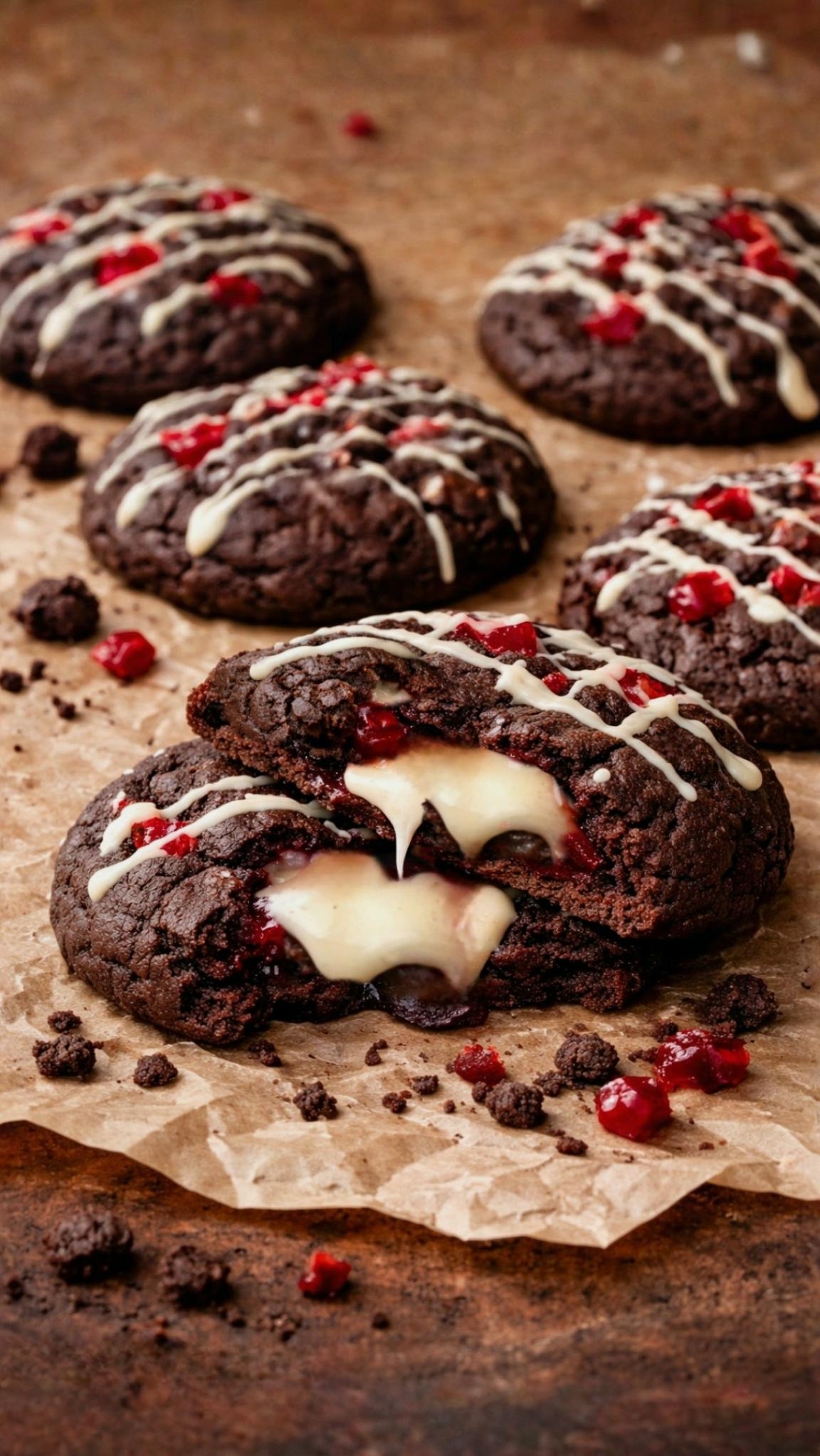 Black Forest Chunky Cookie