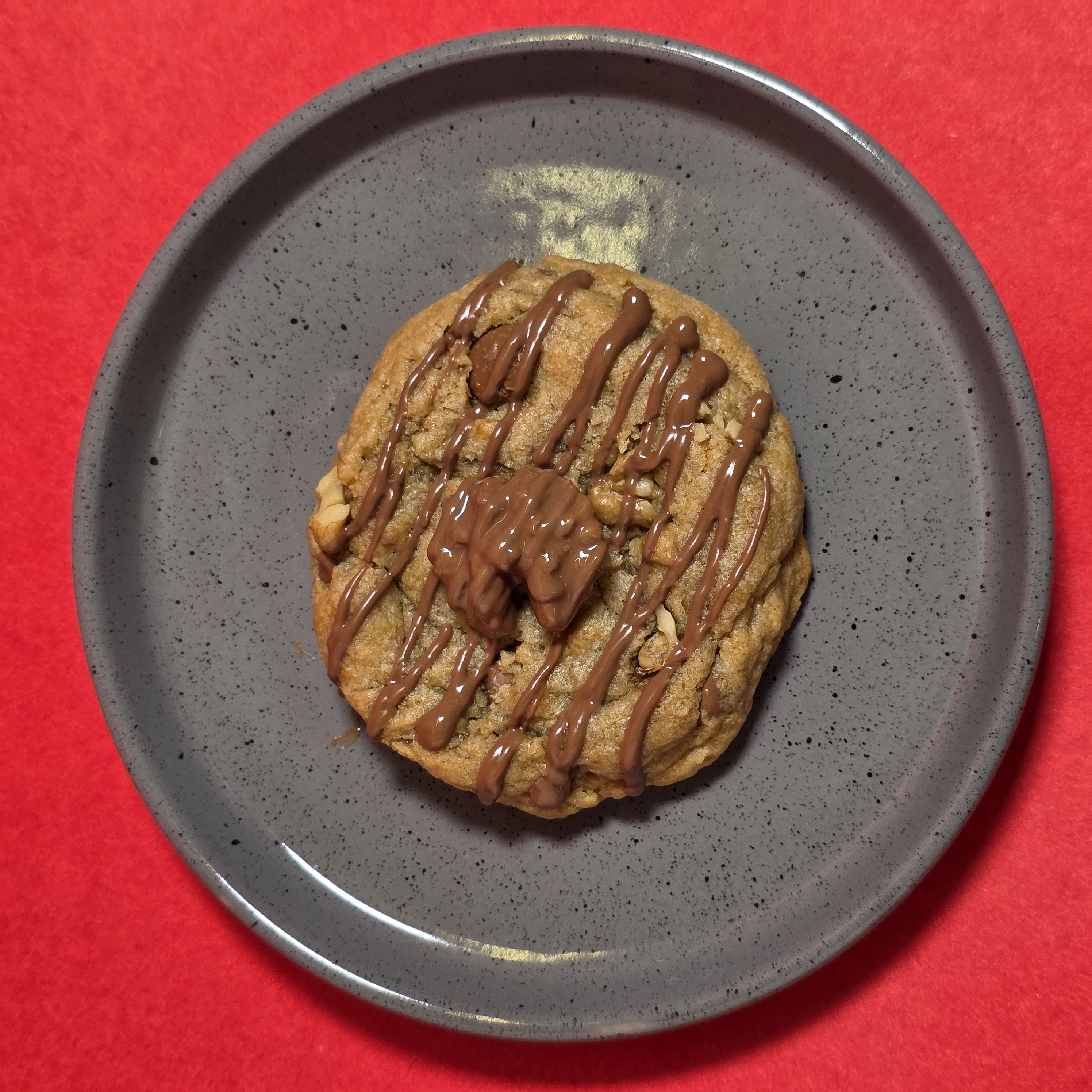 Brown Butter Milk Chocolate & Walnut Chunky Cookie view 2