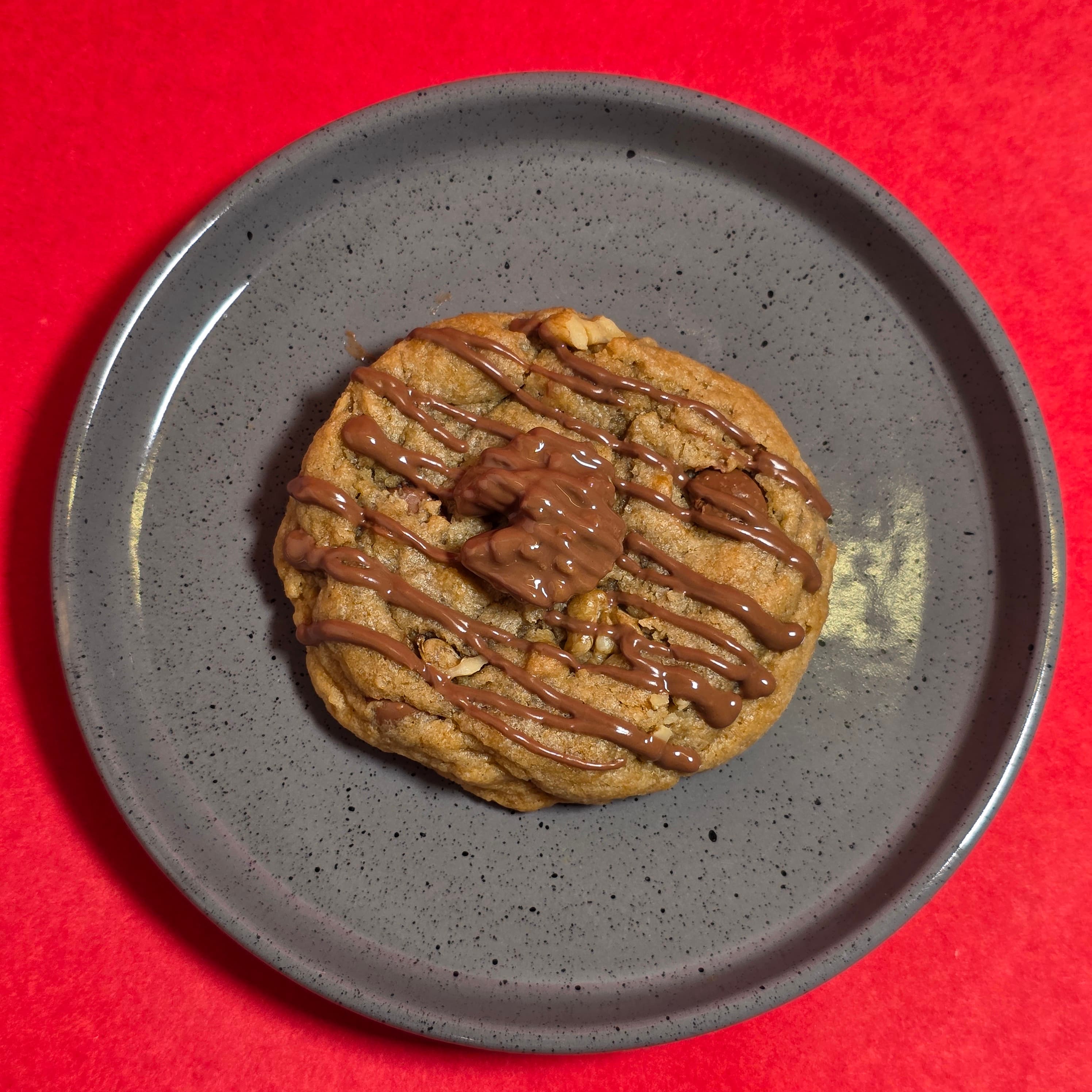 Brown Butter Milk Chocolate & Walnut Chunky Cookie view 2